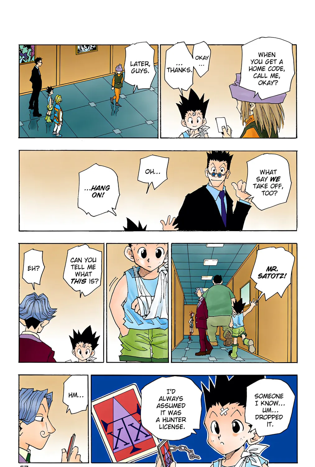 Hunter x Hunter Colored Manga