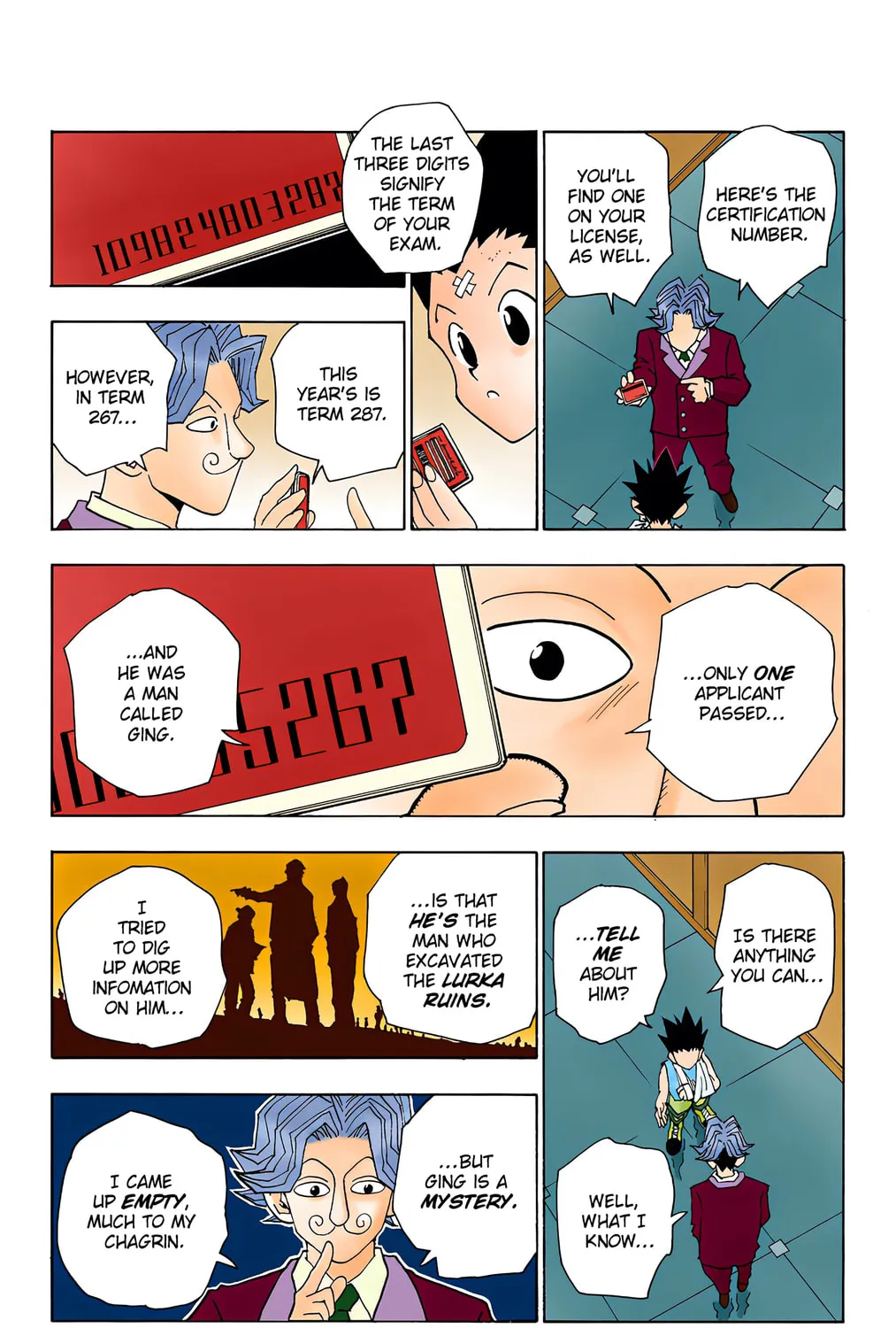 Hunter x Hunter Colored Manga