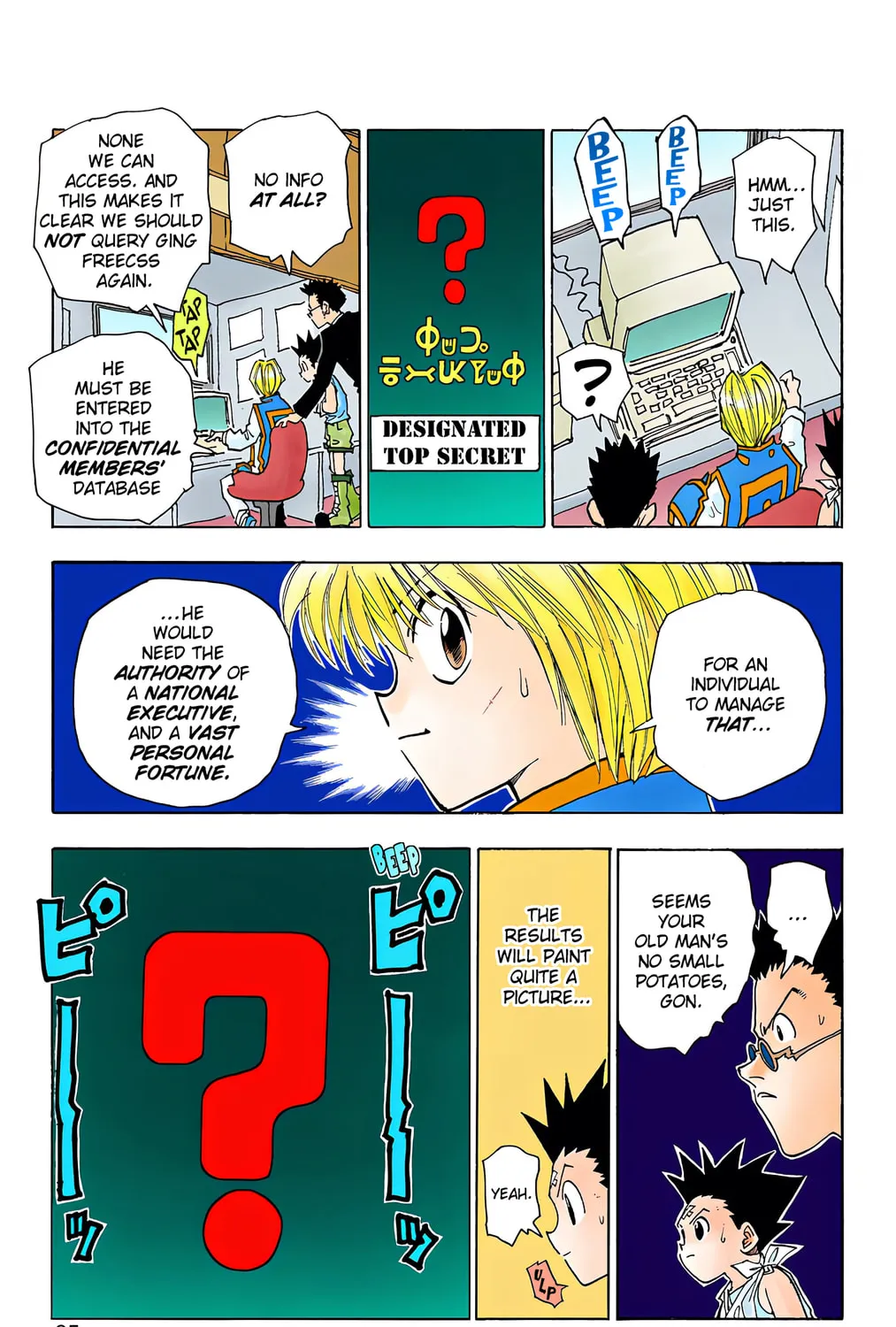 Hunter x Hunter Colored Manga