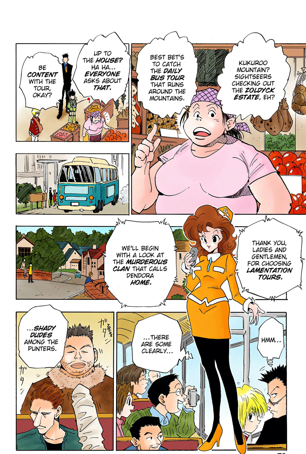 Hunter x Hunter Colored Manga