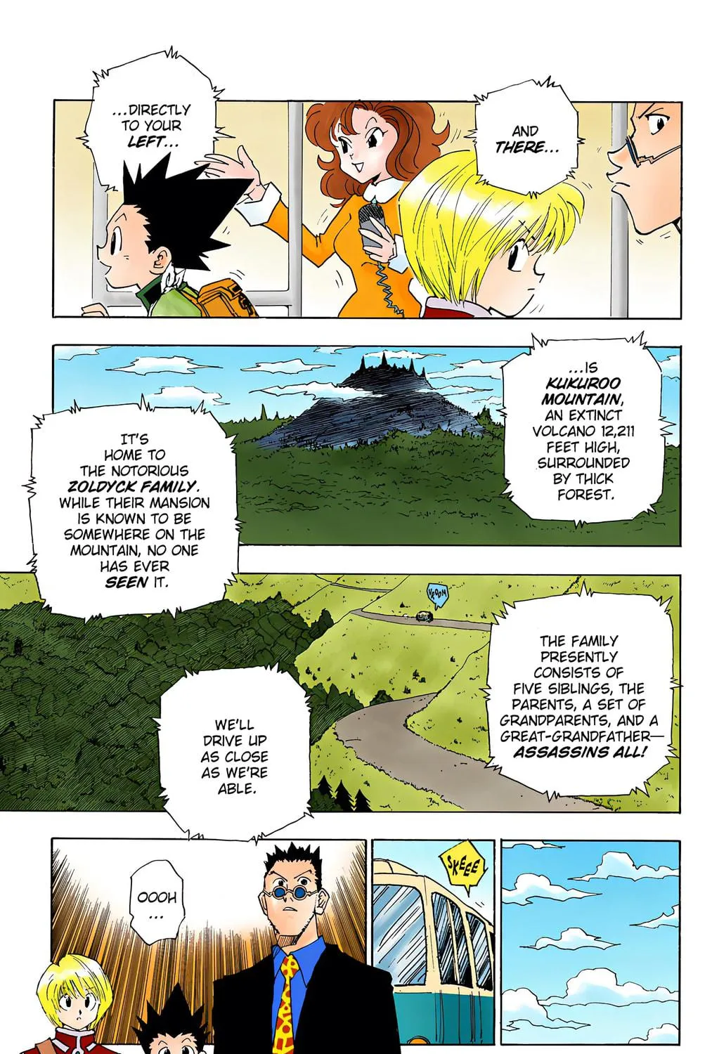 Hunter x Hunter Colored Manga