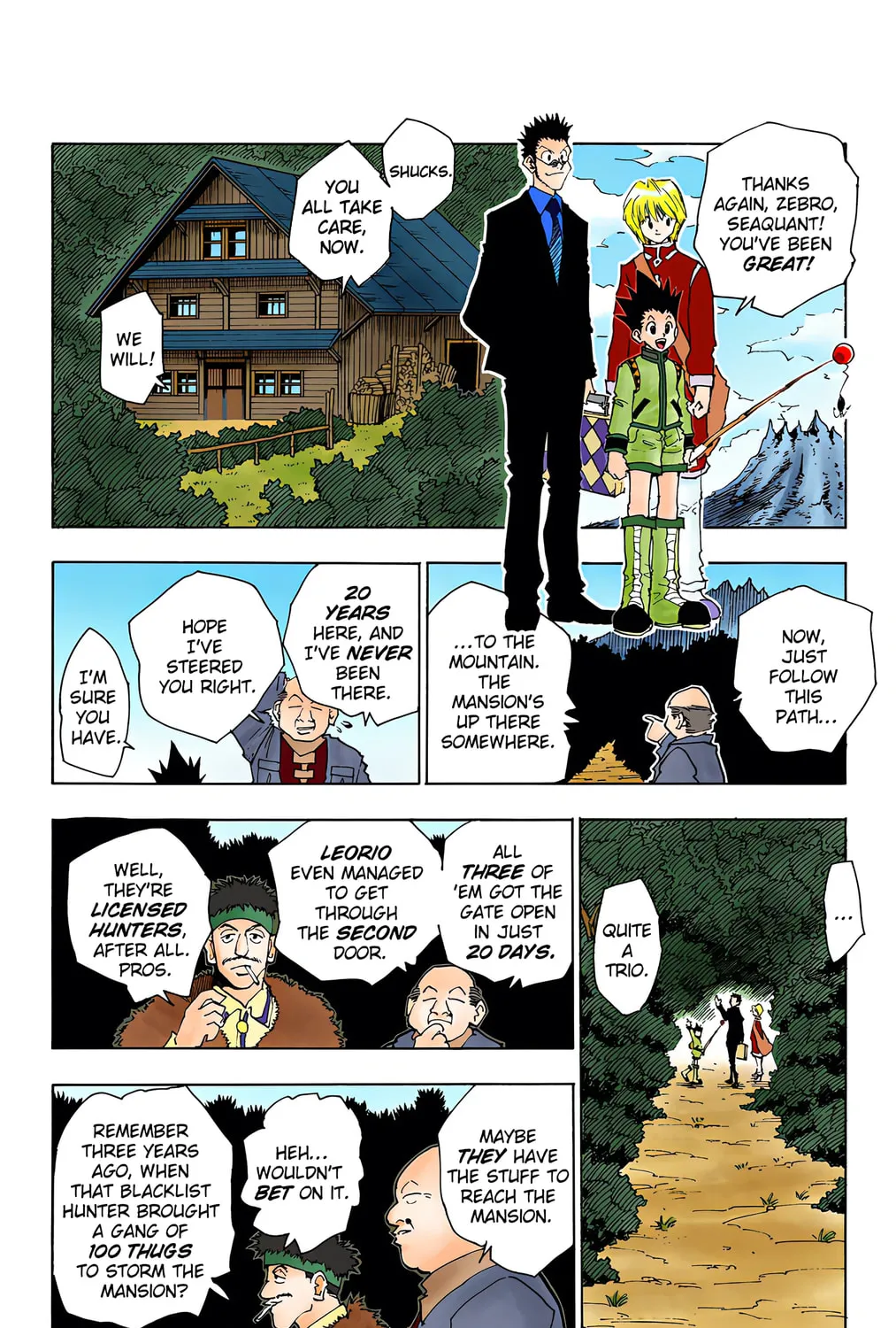 Hunter x Hunter Colored Manga