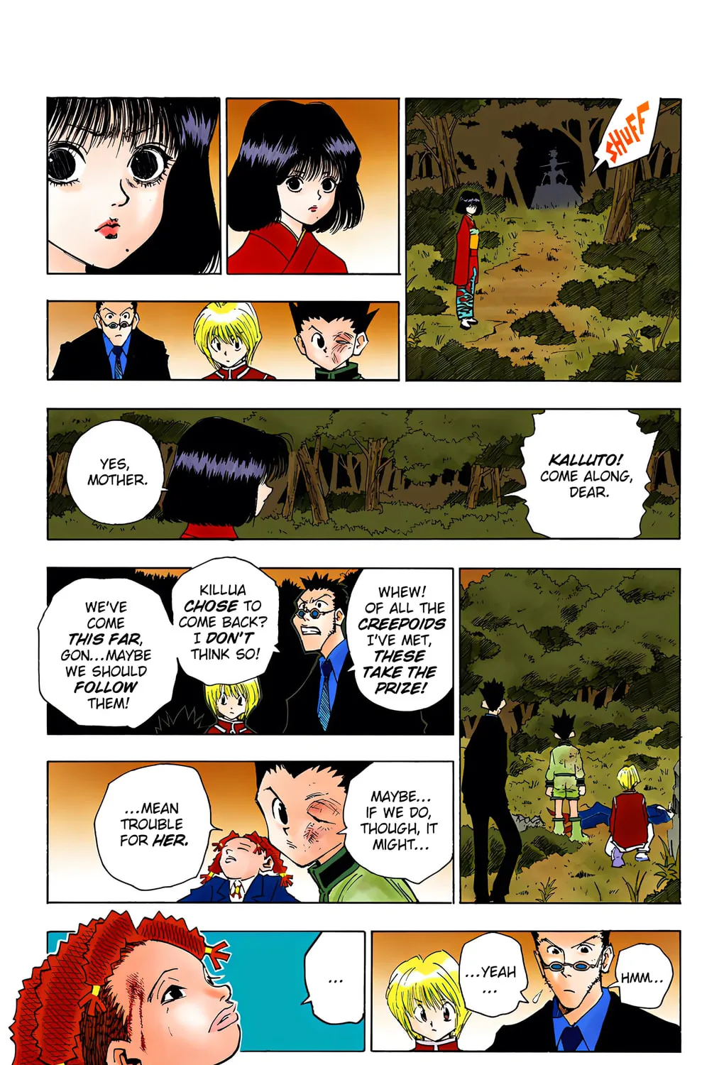 Hunter x Hunter Colored Manga