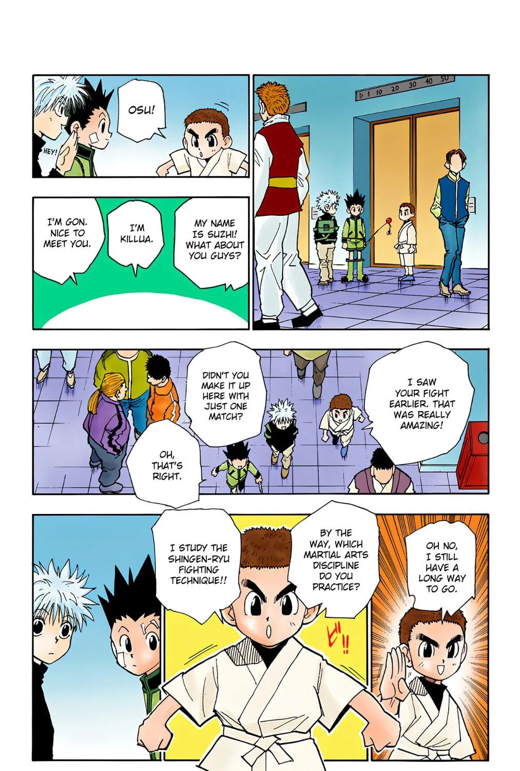 Hunter x Hunter Colored Manga