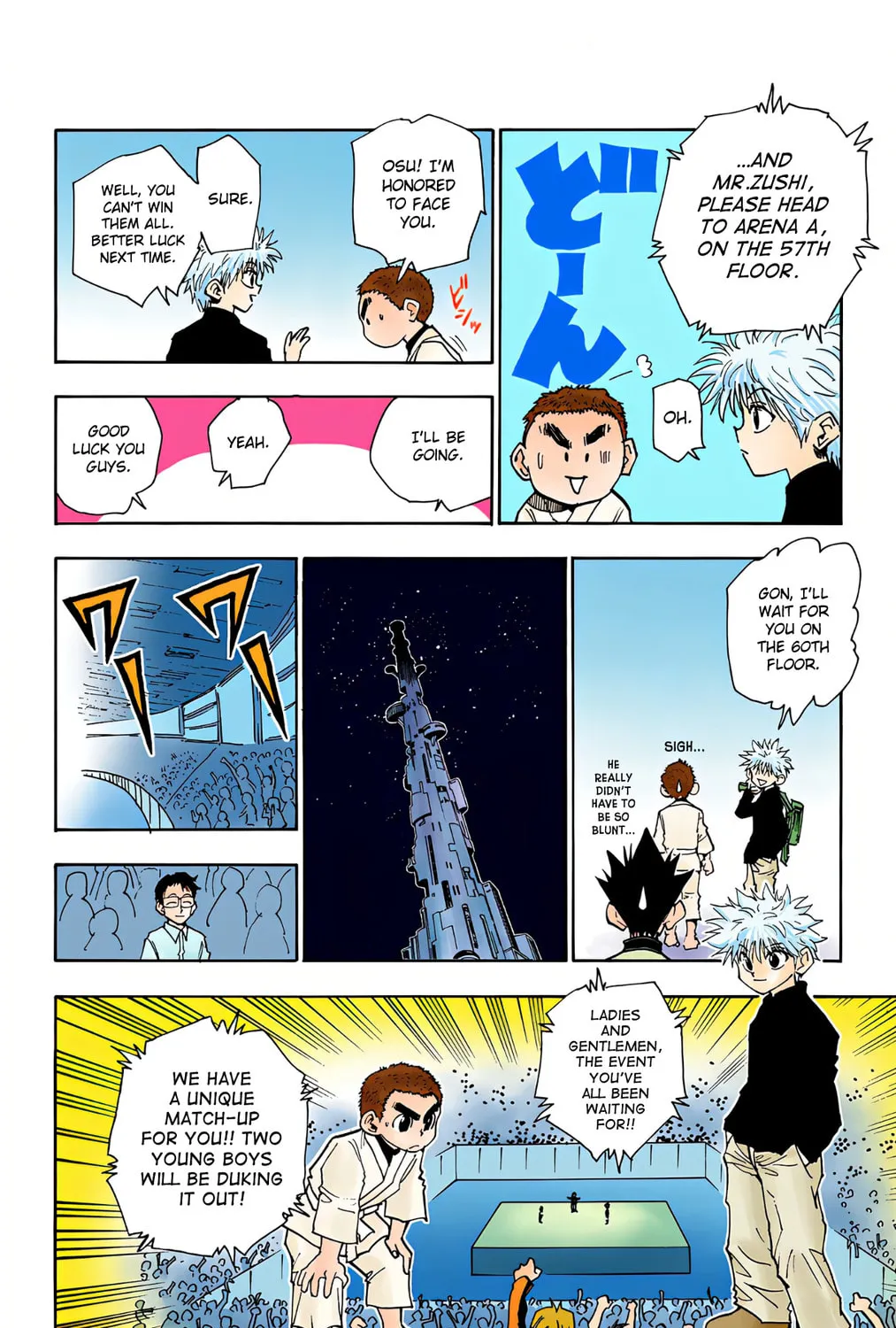 Hunter x Hunter Colored Manga
