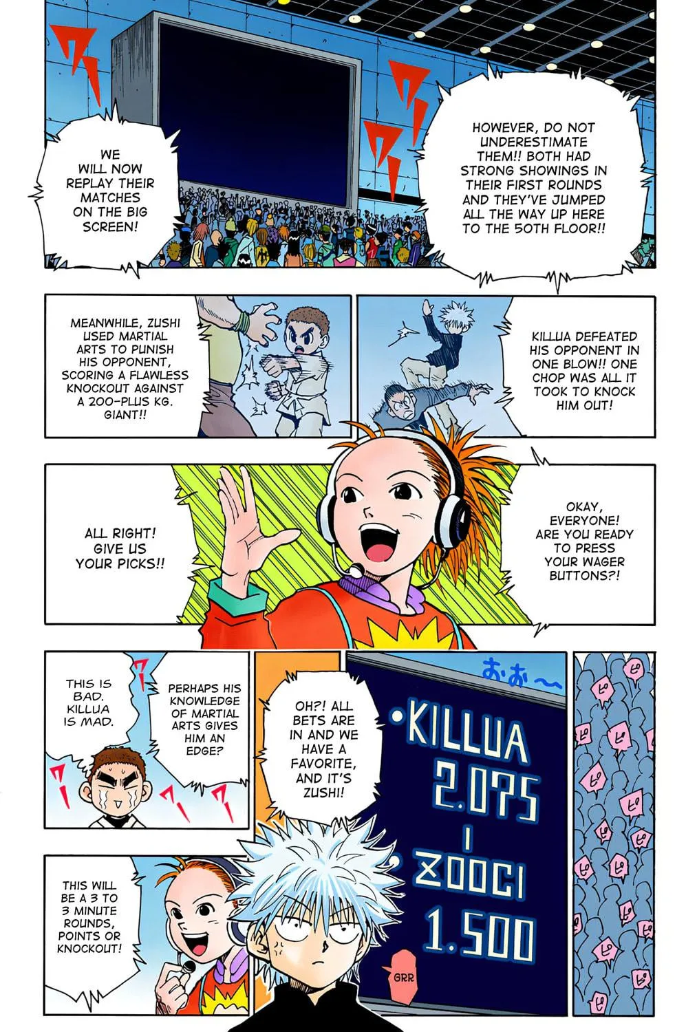 Hunter x Hunter Colored Manga