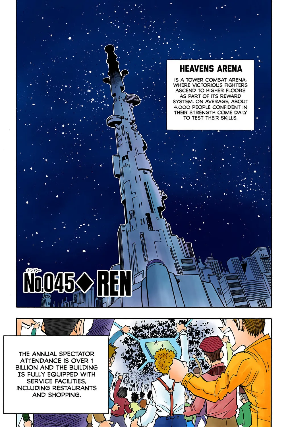 Hunter x Hunter Colored Manga