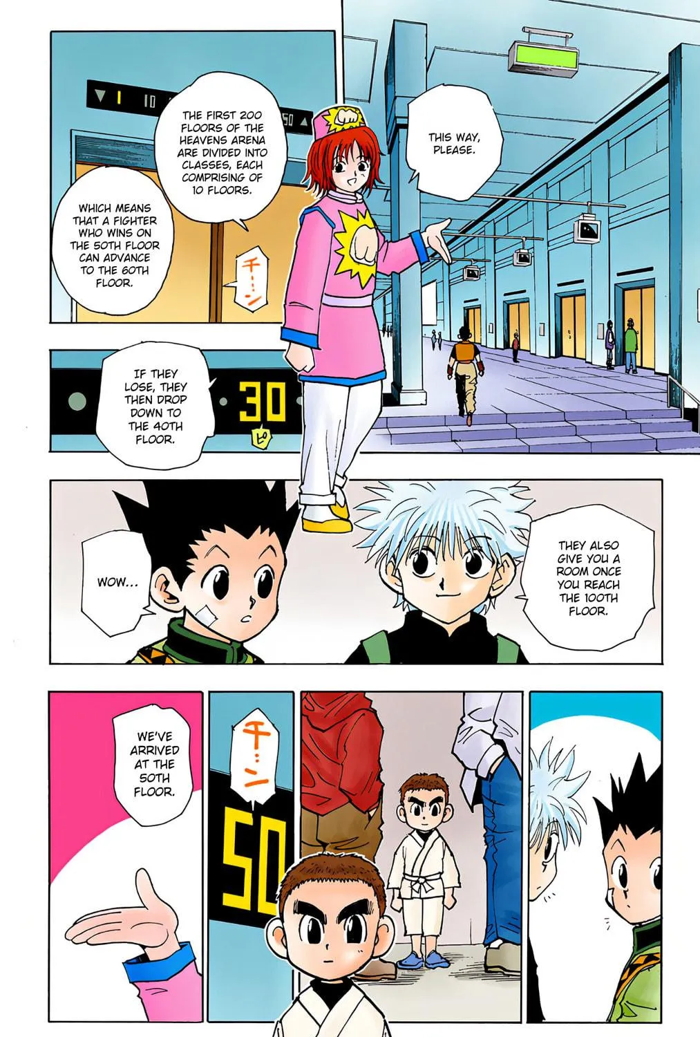 Hunter x Hunter Colored Manga