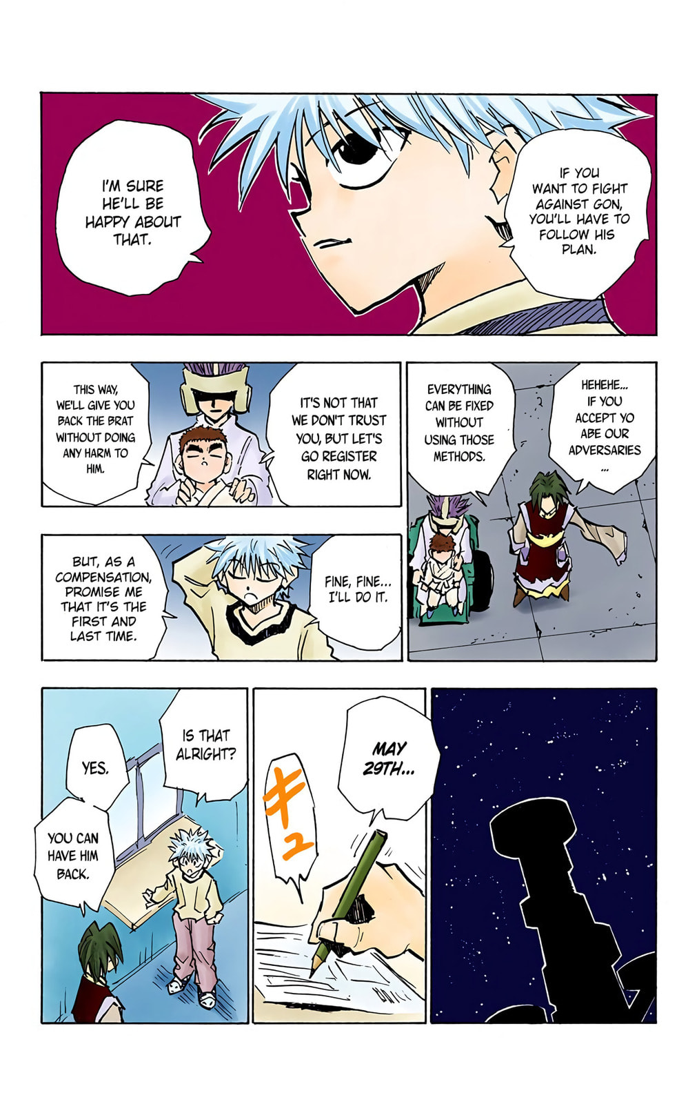 Hunter x Hunter Colored Manga