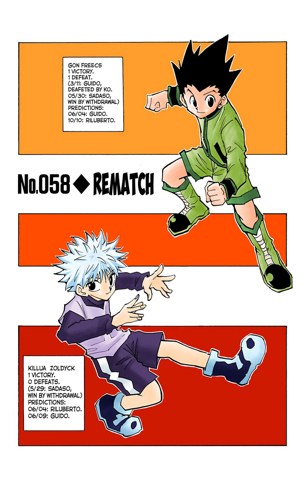 Hunter x Hunter Colored Manga