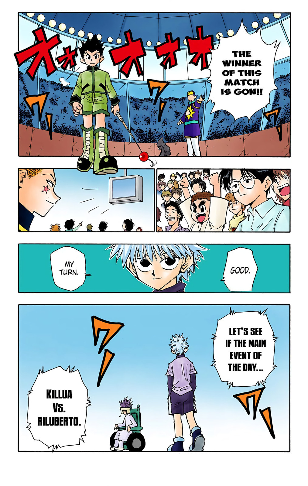 Hunter x Hunter Colored Manga