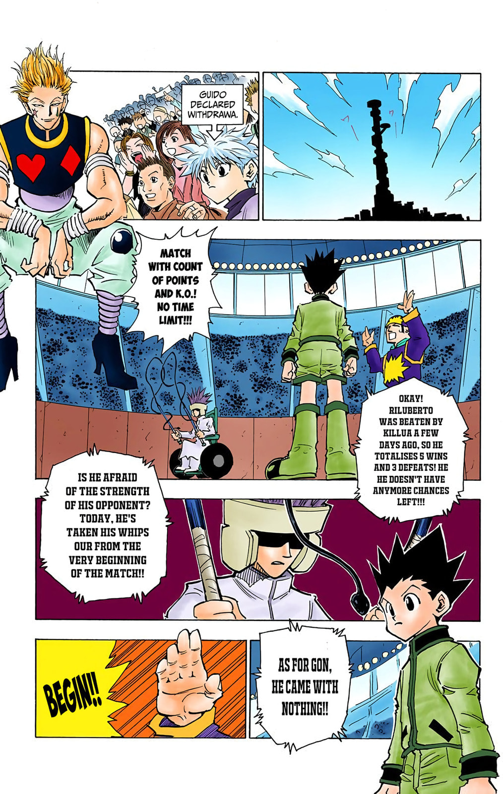 Hunter x Hunter Colored Manga