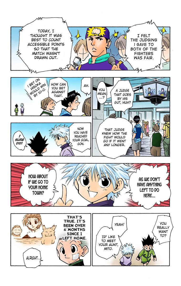 Hunter x Hunter Colored Manga