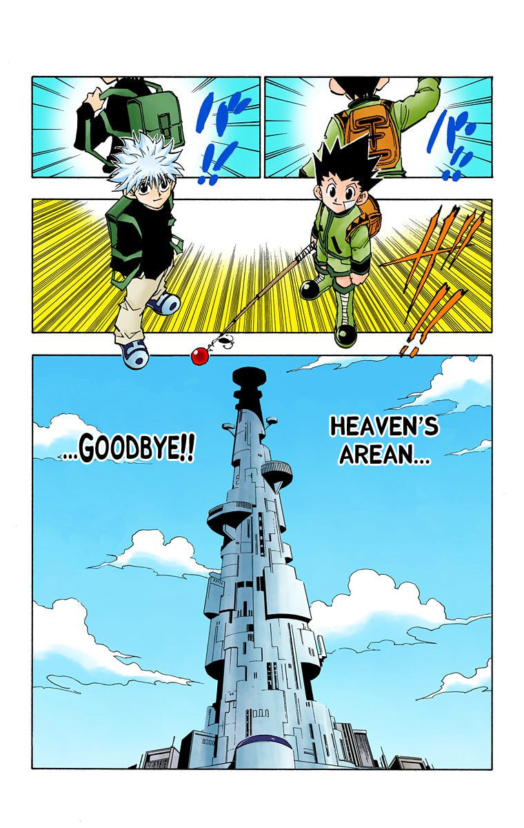 Hunter x Hunter Colored Manga