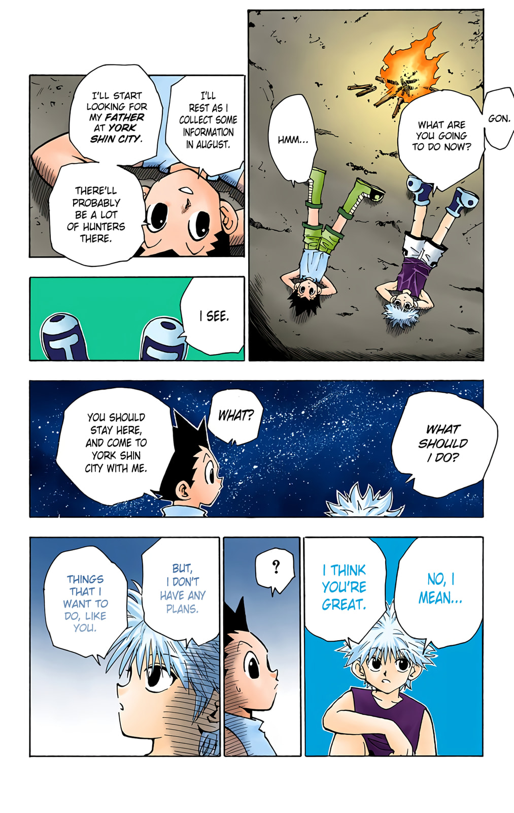 Hunter x Hunter Colored Manga