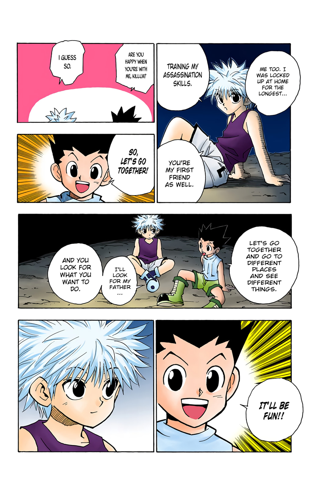 Hunter x Hunter Colored Manga