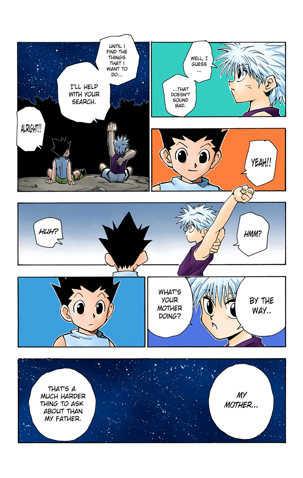 Hunter x Hunter Colored Manga