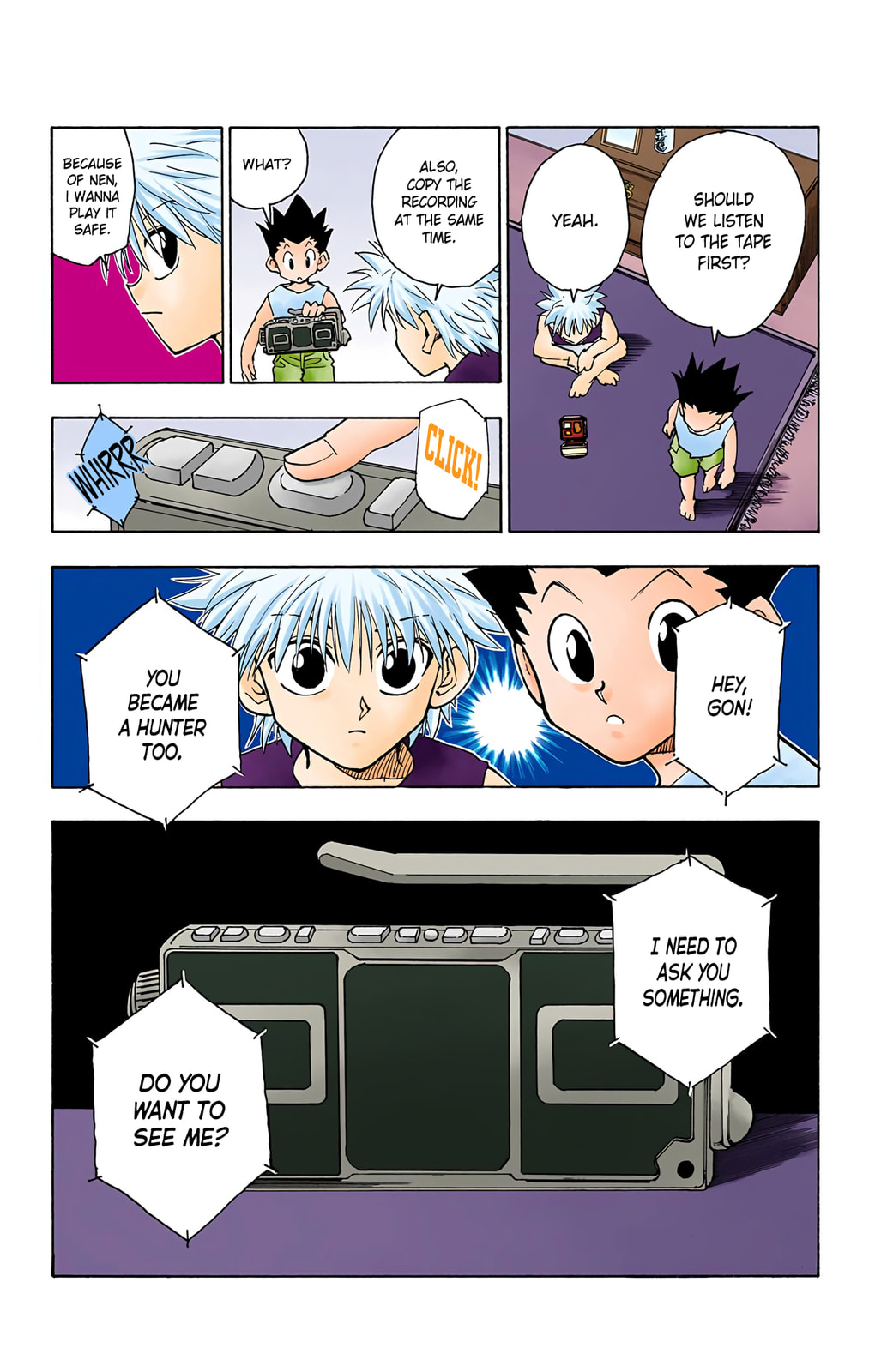 Hunter x Hunter Colored Manga