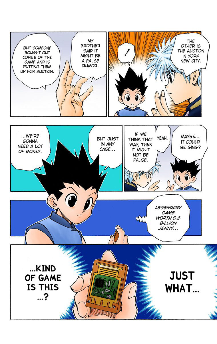 Hunter x Hunter Colored Manga
