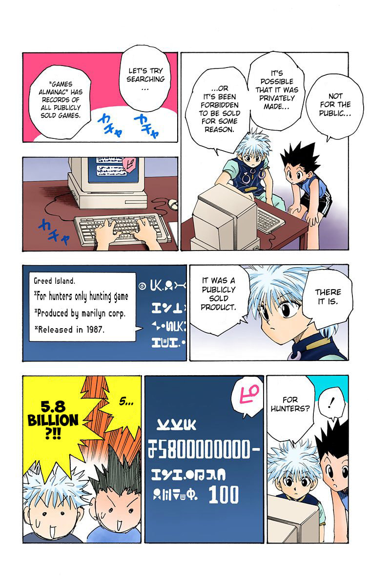 Hunter x Hunter Colored Manga