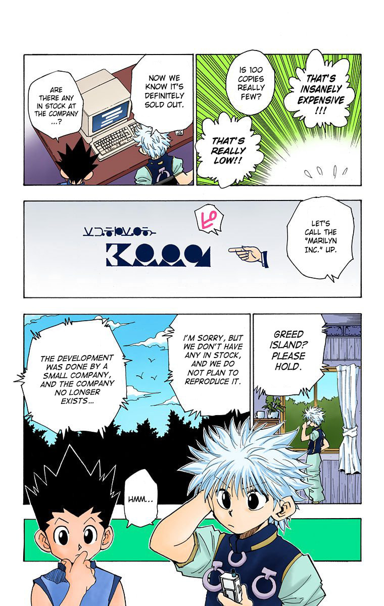 Hunter x Hunter Colored Manga