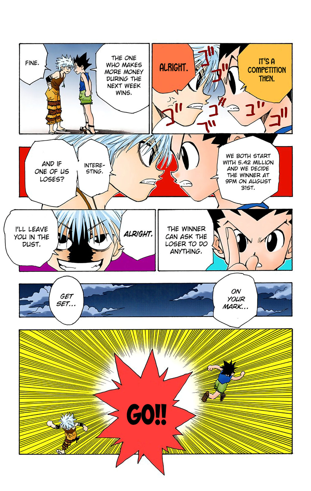 Hunter x Hunter Colored Manga