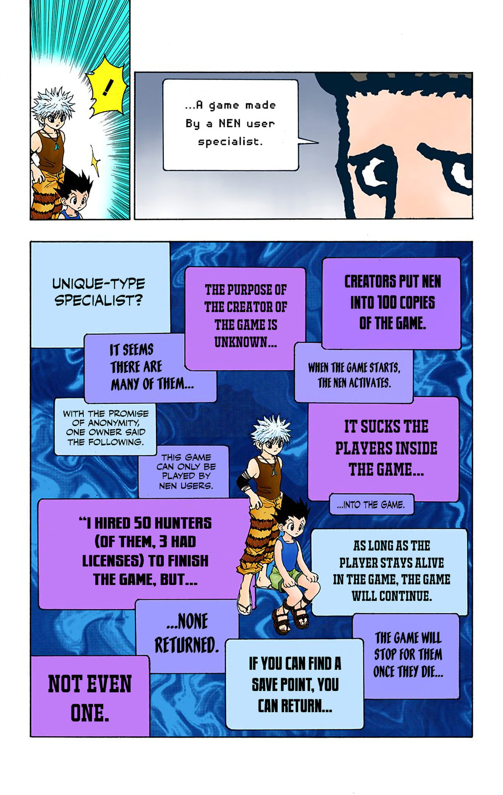 Hunter x Hunter Colored Manga