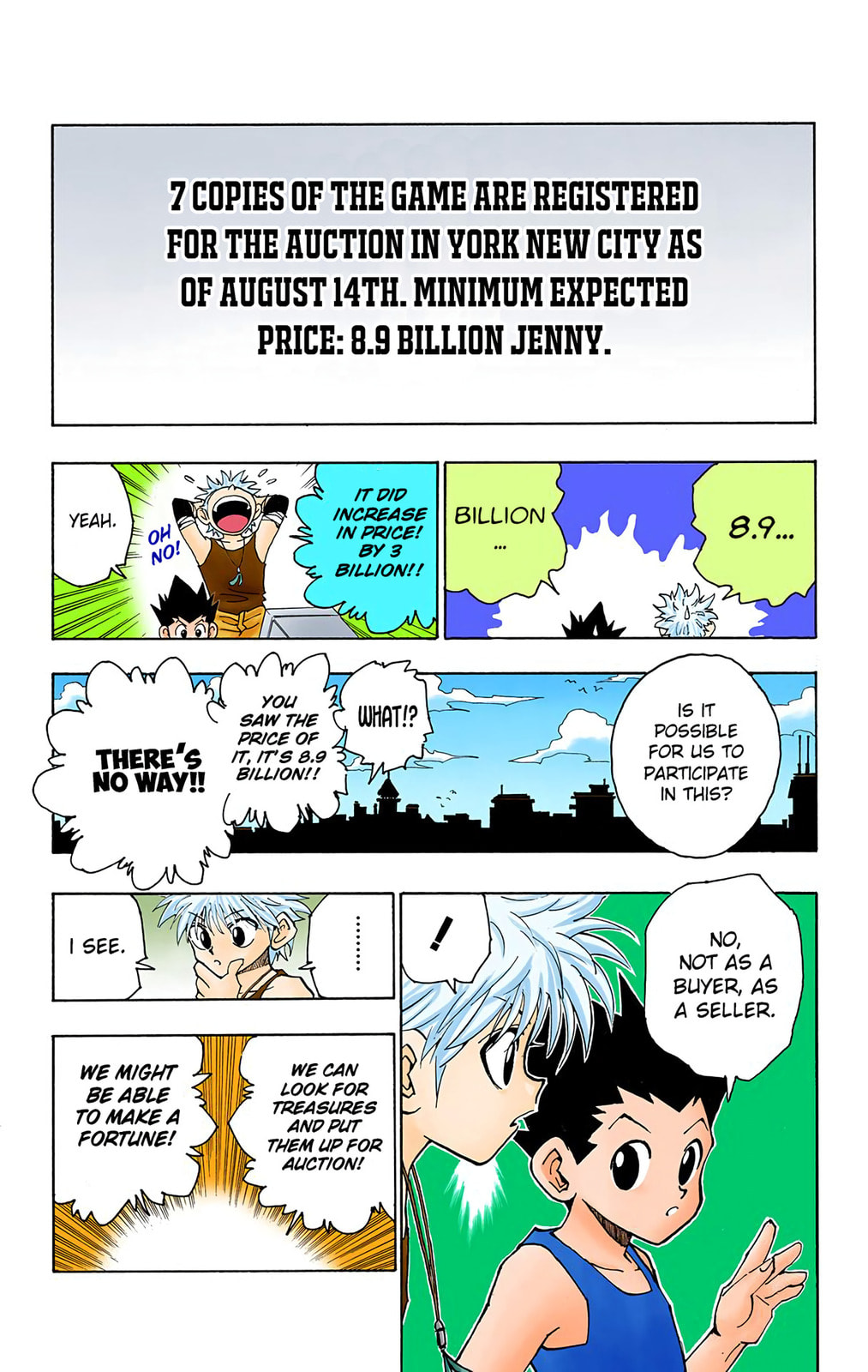 Hunter x Hunter Colored Manga