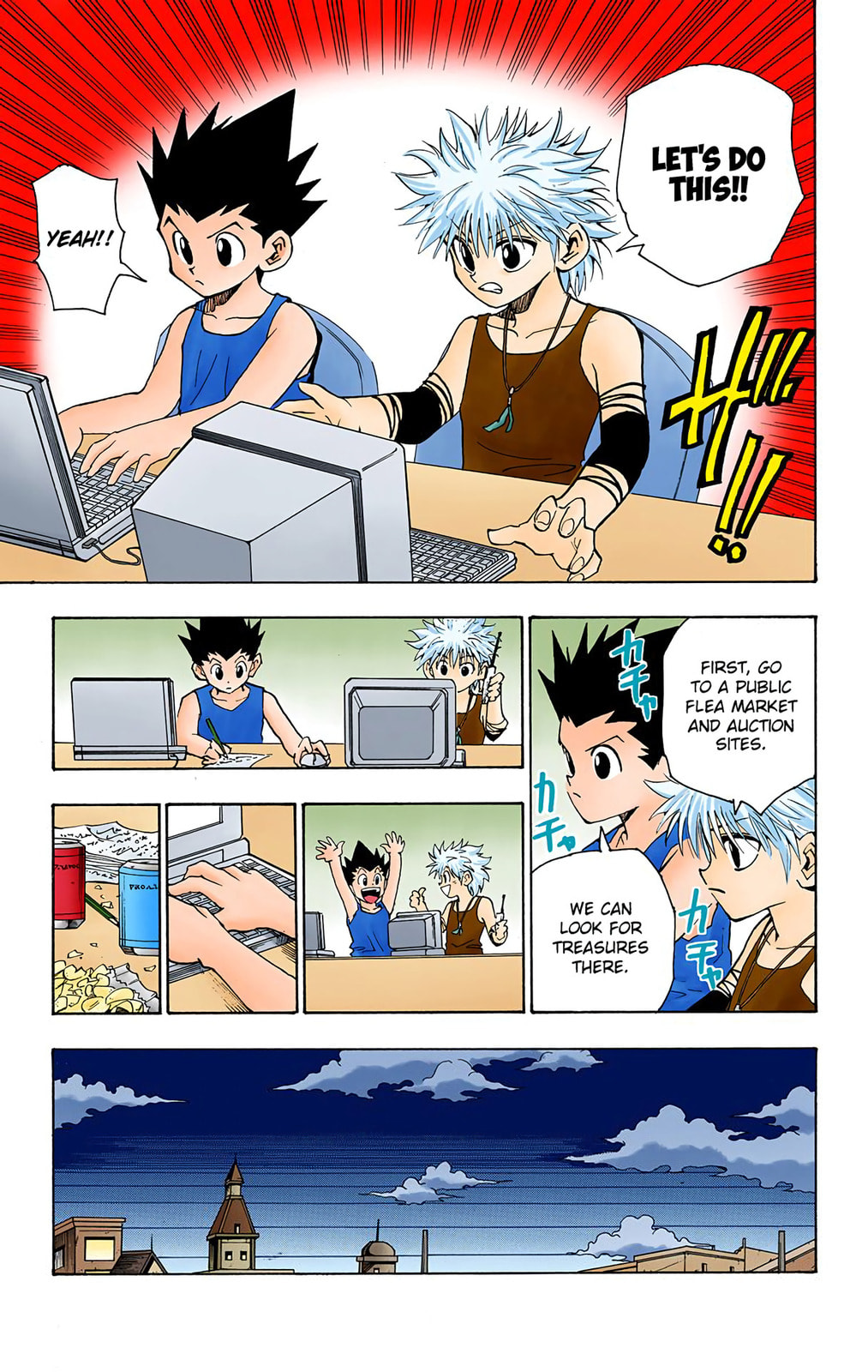 Hunter x Hunter Colored Manga