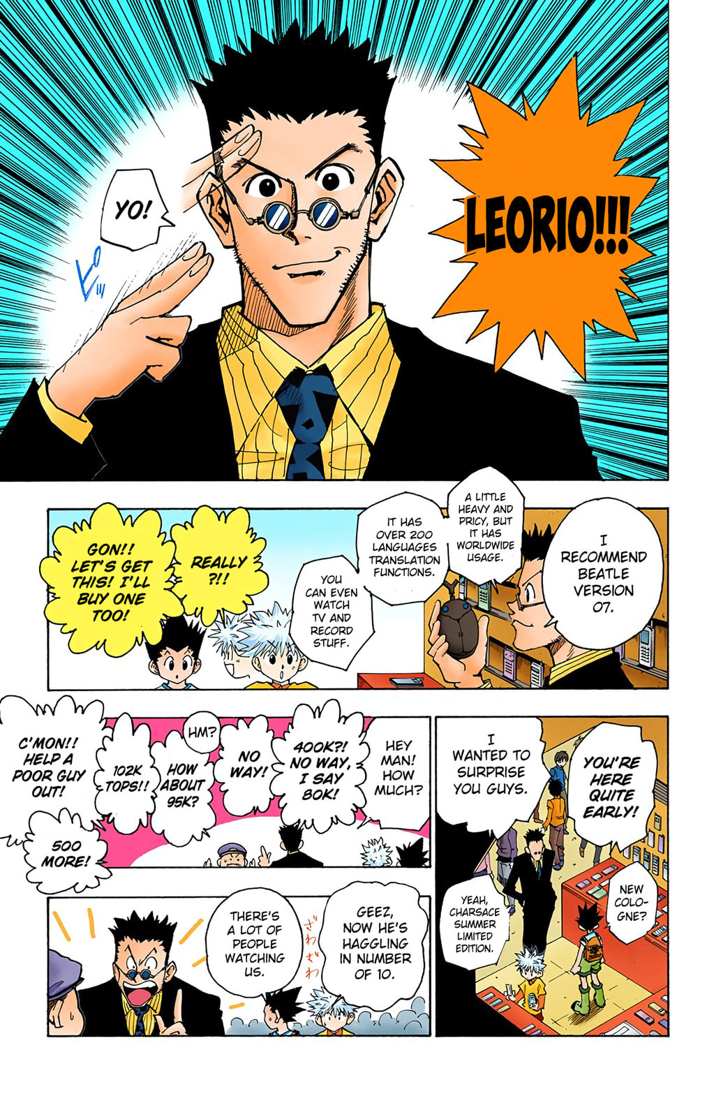 Hunter x Hunter Colored Manga
