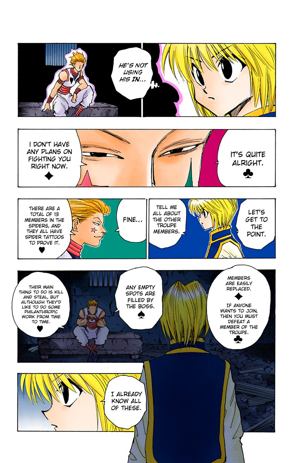 Hunter x Hunter Colored Manga