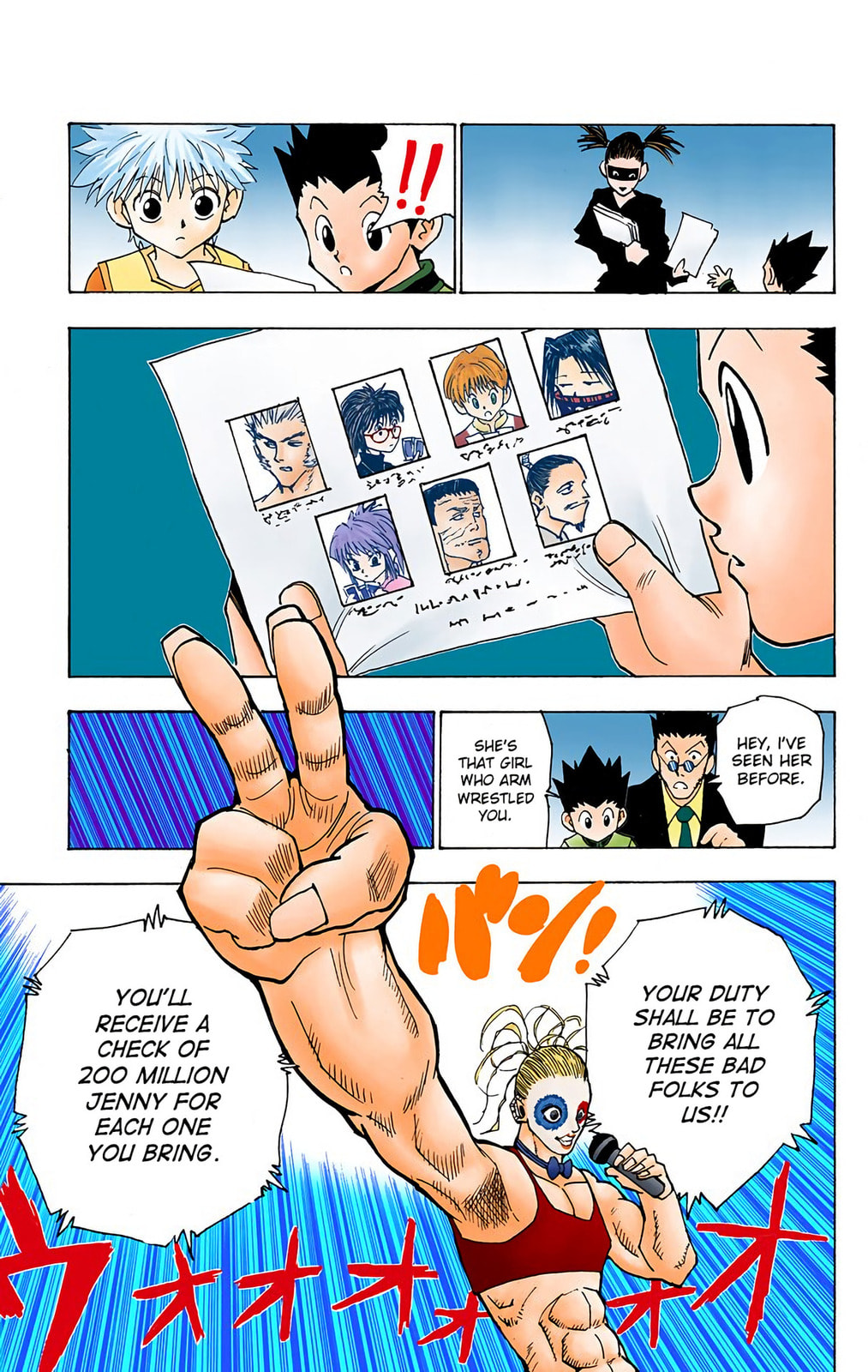 Hunter x Hunter Colored Manga