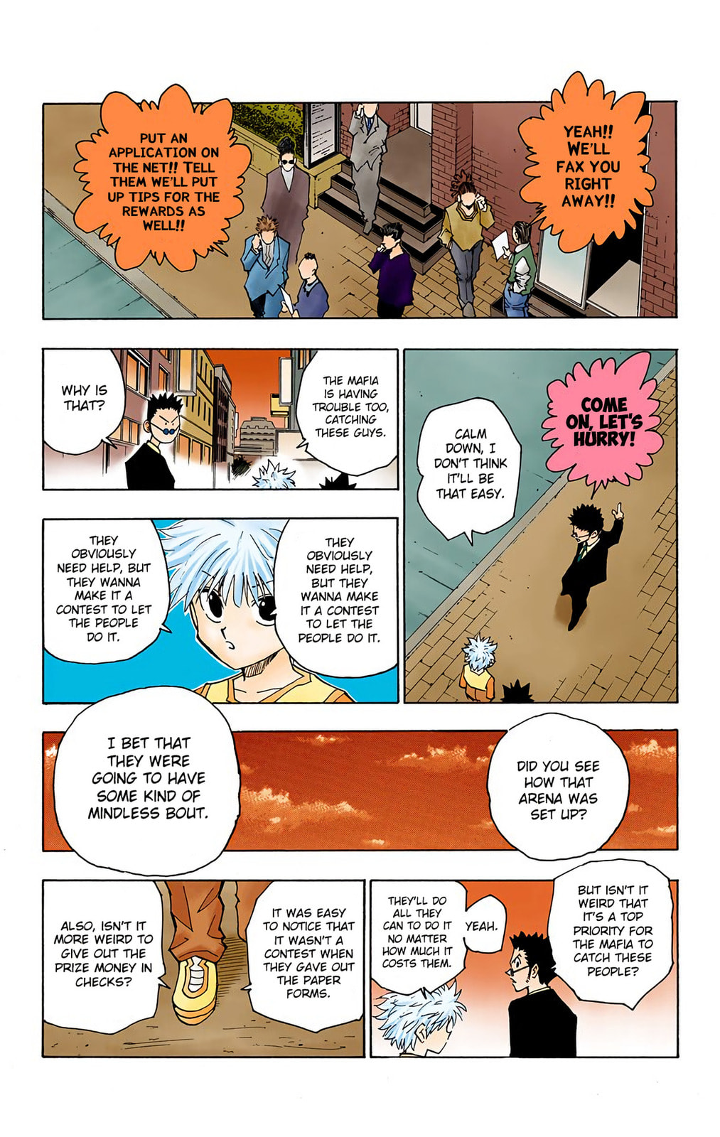 Hunter x Hunter Colored Manga