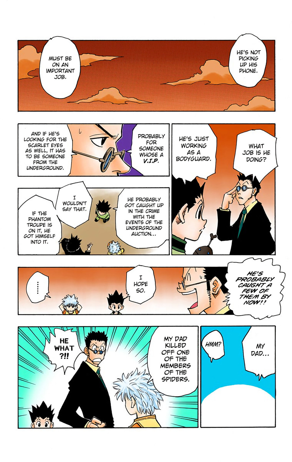 Hunter x Hunter Colored Manga