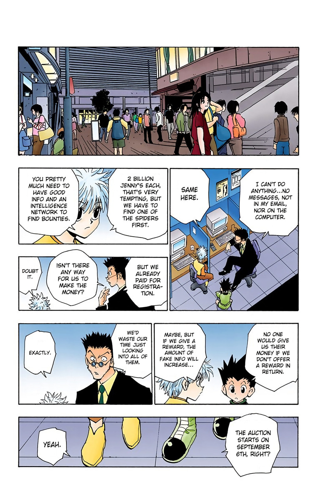 Hunter x Hunter Colored Manga