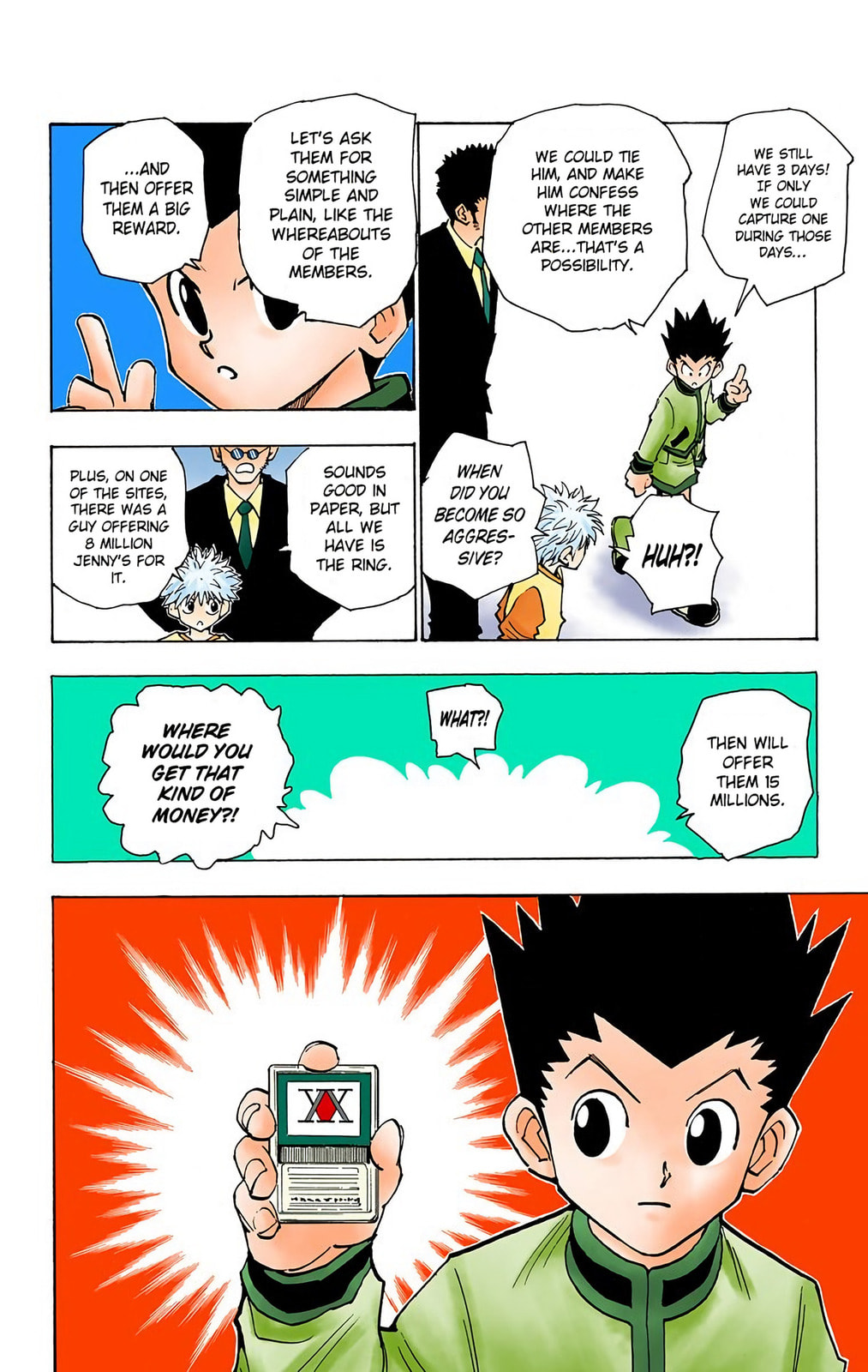 Hunter x Hunter Colored Manga