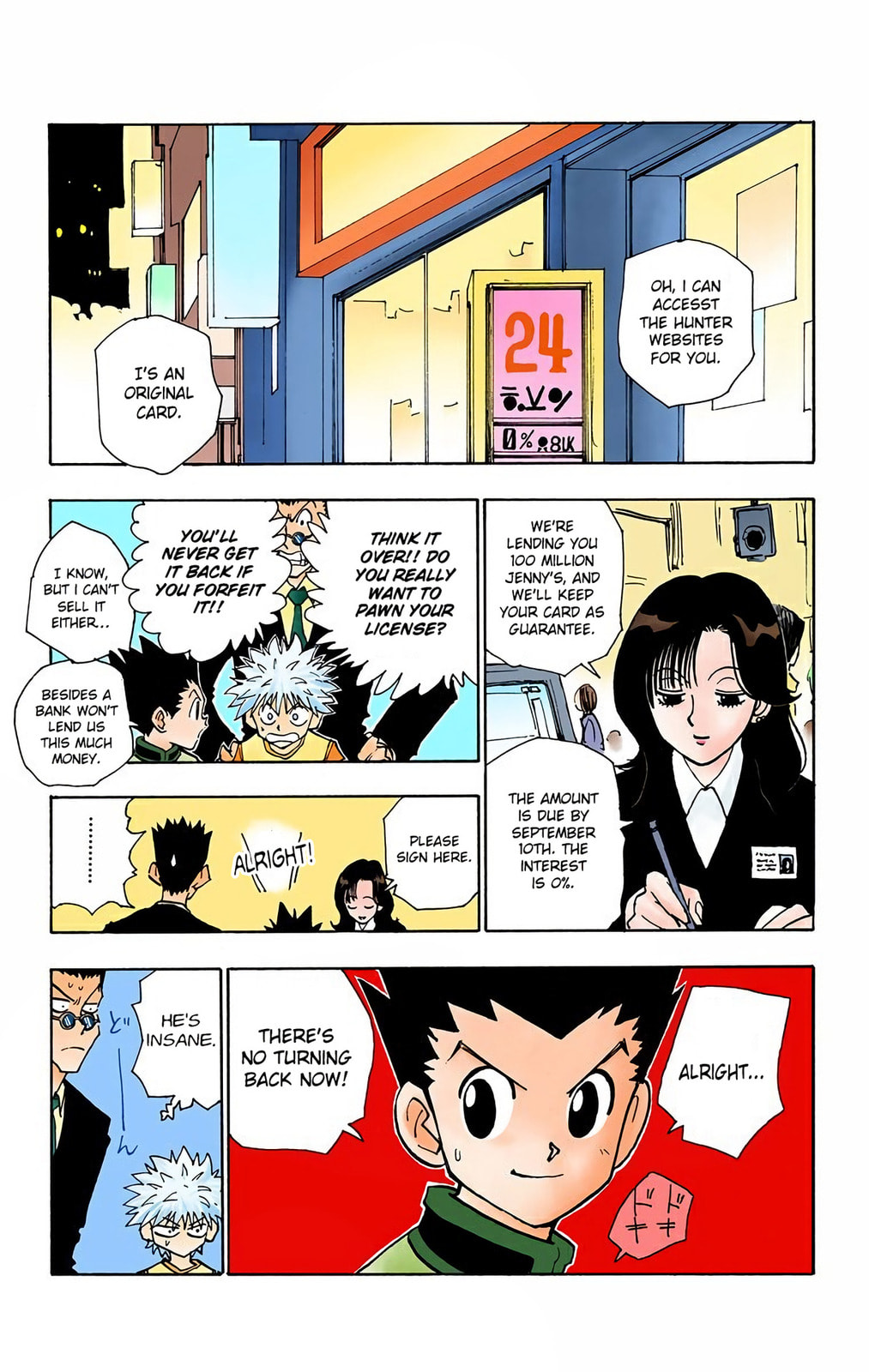 Hunter x Hunter Colored Manga