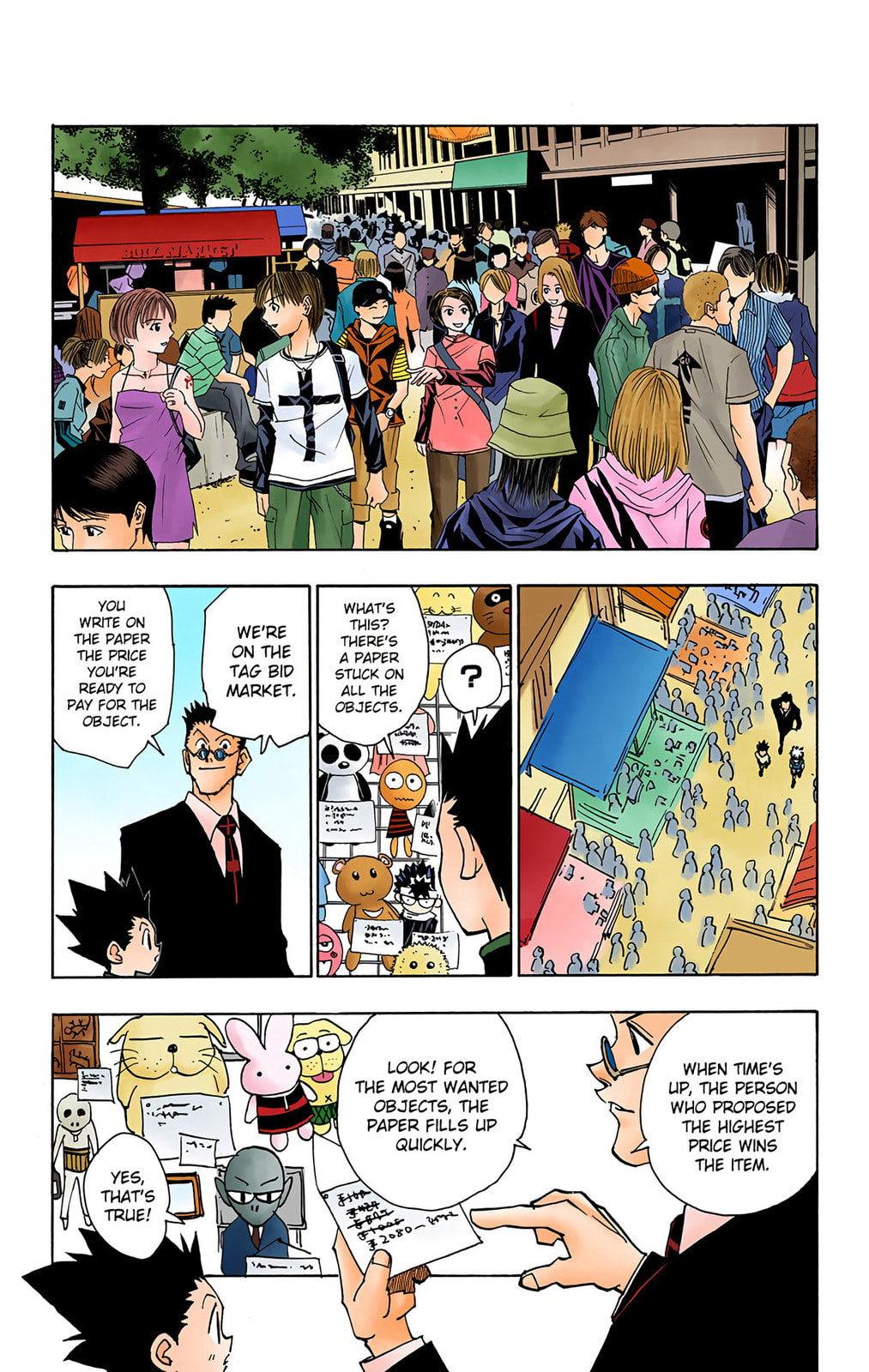 Hunter x Hunter Colored Manga