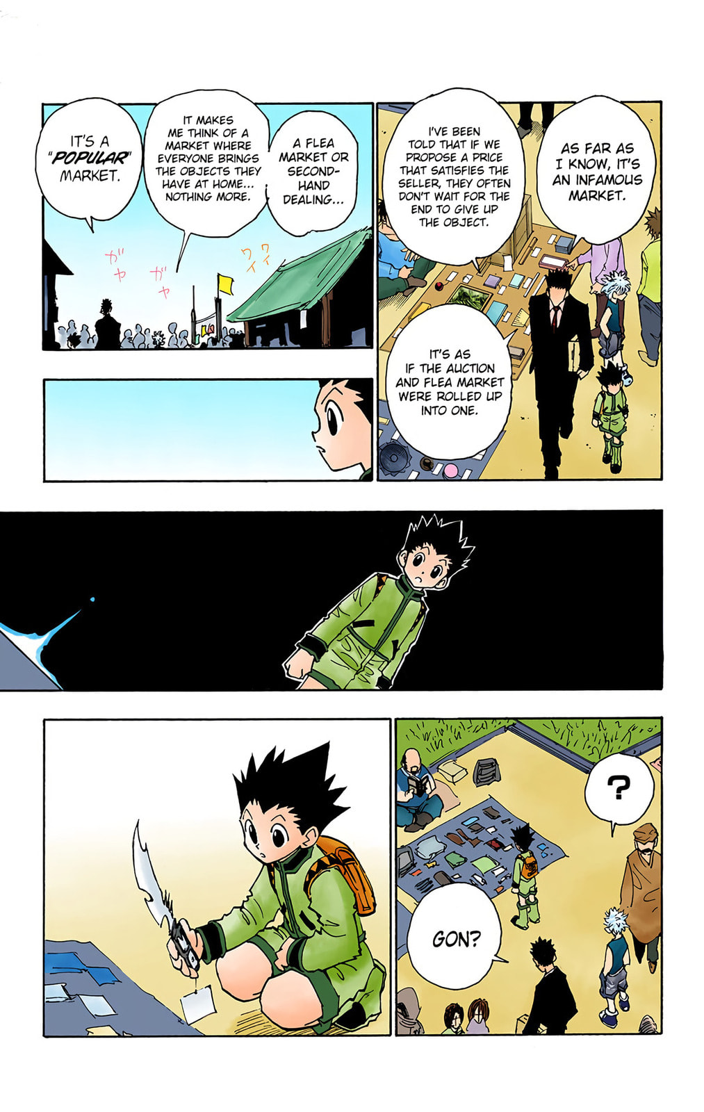 Hunter x Hunter Colored Manga