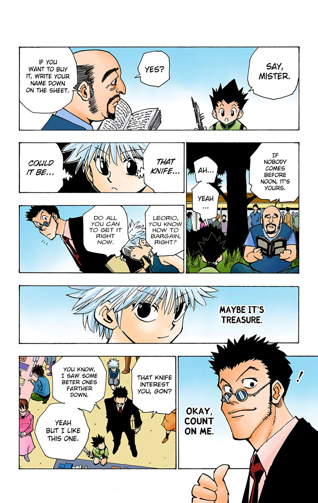 Hunter x Hunter Colored Manga