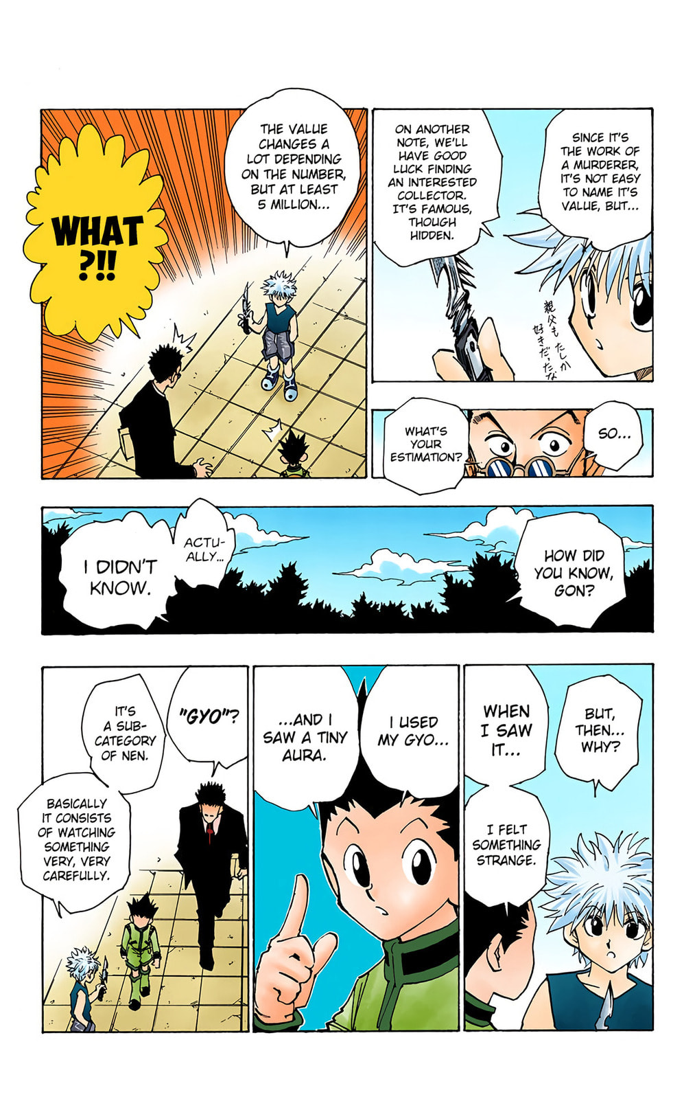Hunter x Hunter Colored Manga