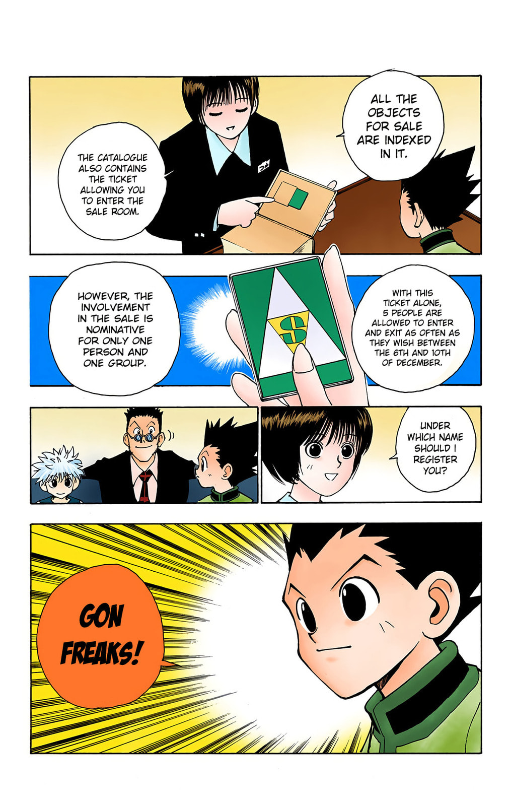 Hunter x Hunter Colored Manga