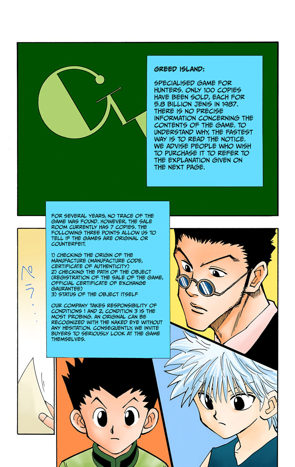 Hunter x Hunter Colored Manga