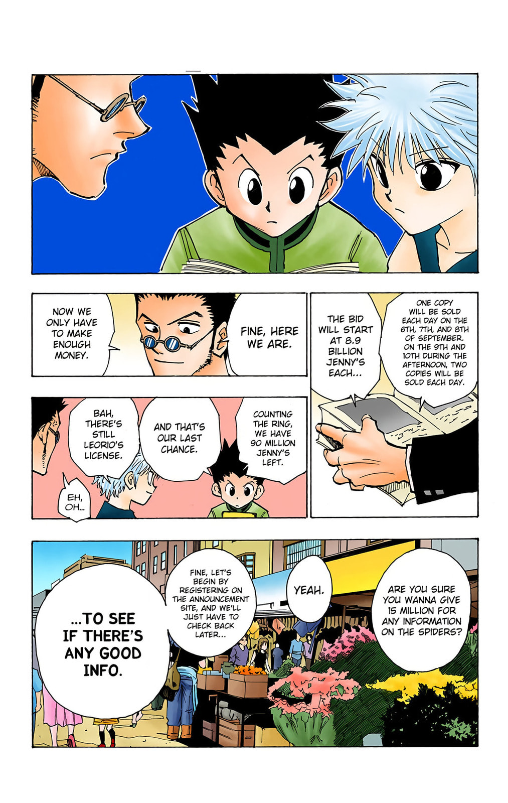 Hunter x Hunter Colored Manga