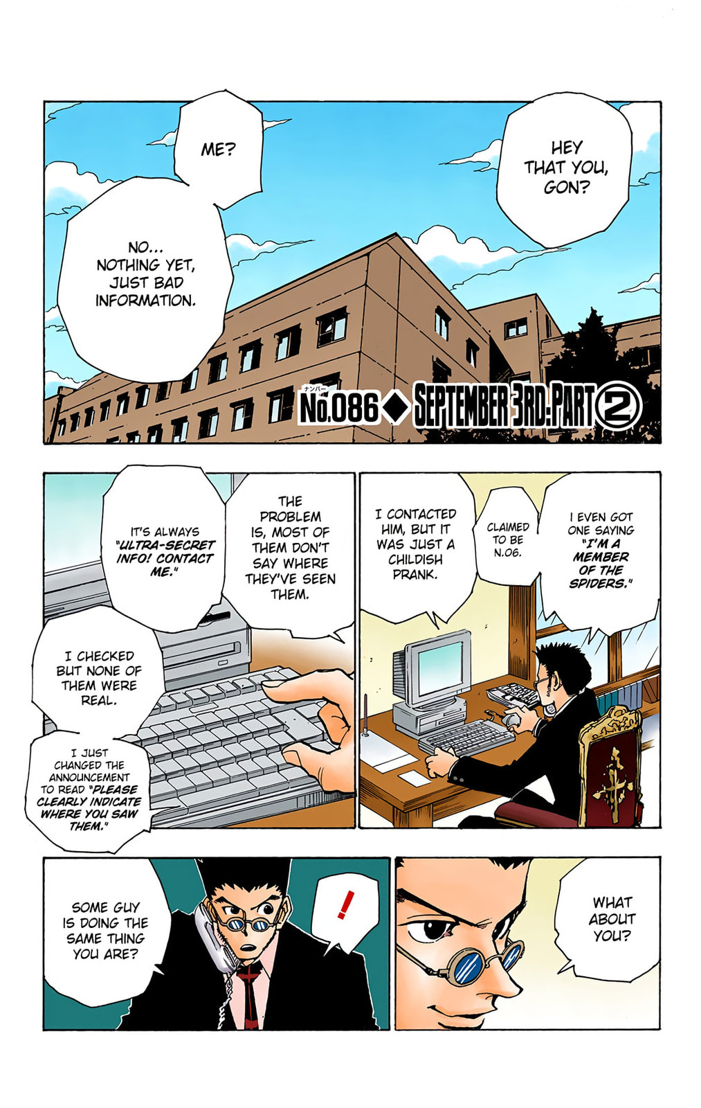 Hunter x Hunter Colored Manga