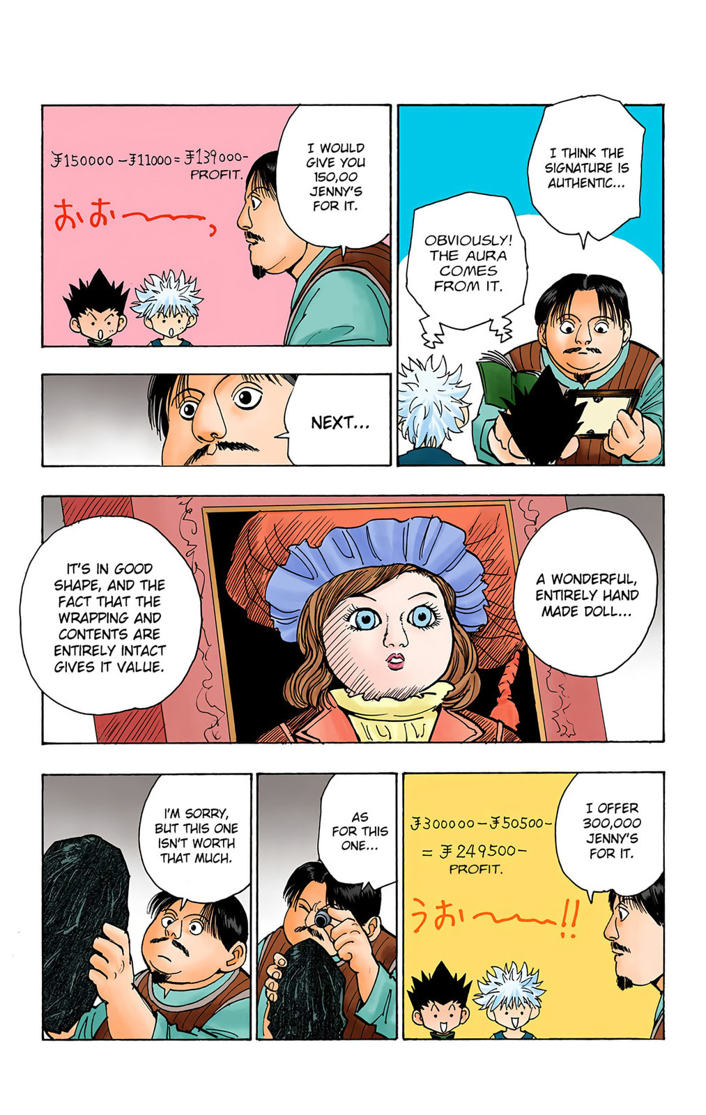 Hunter x Hunter Colored Manga