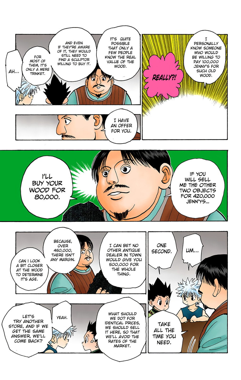 Hunter x Hunter Colored Manga