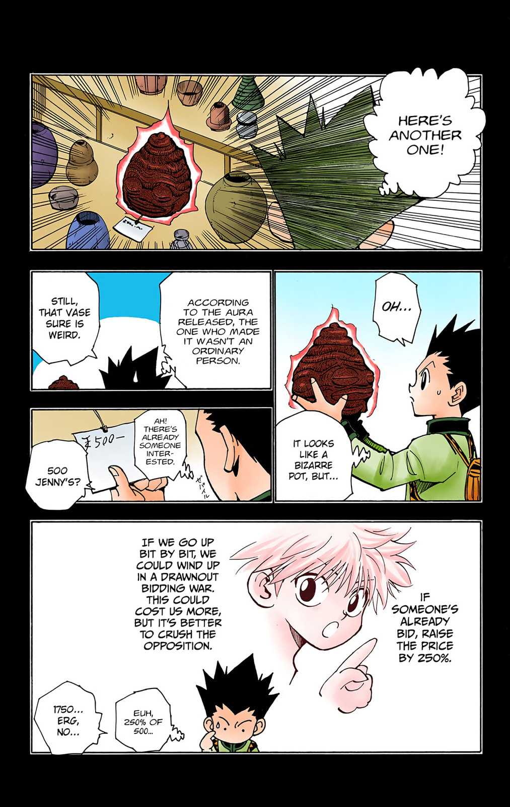 Hunter x Hunter Colored Manga
