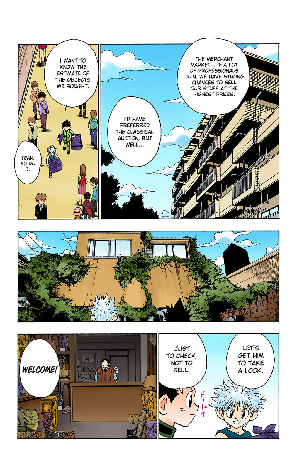Hunter x Hunter Colored Manga