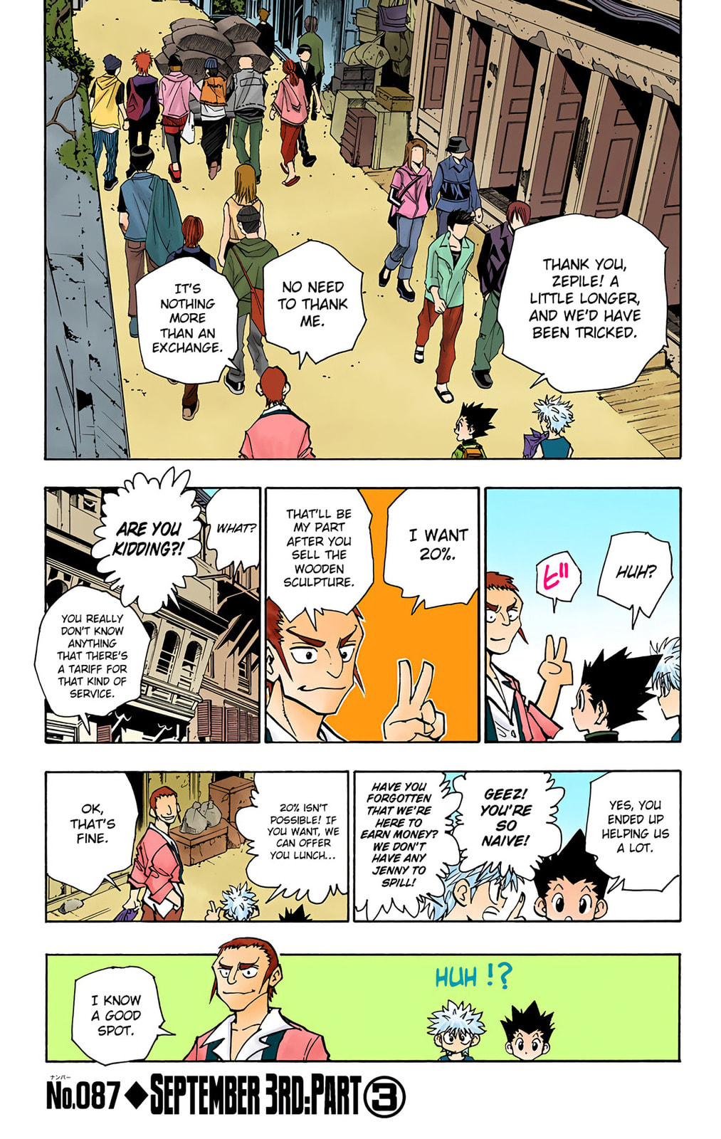 Hunter x Hunter Colored Manga